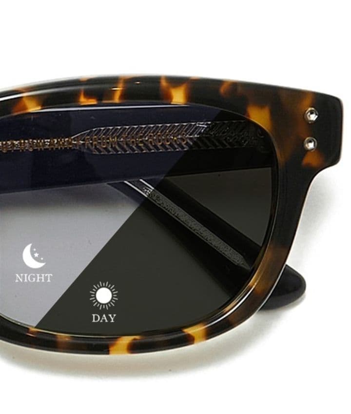 ア*王様 クライミー ROB BIKER SHADE 調光レンズ べっ甲風