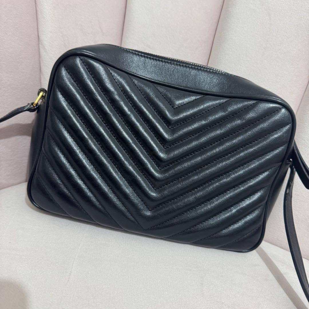 SAINT LAURENT ブラック ショルダーバッグ