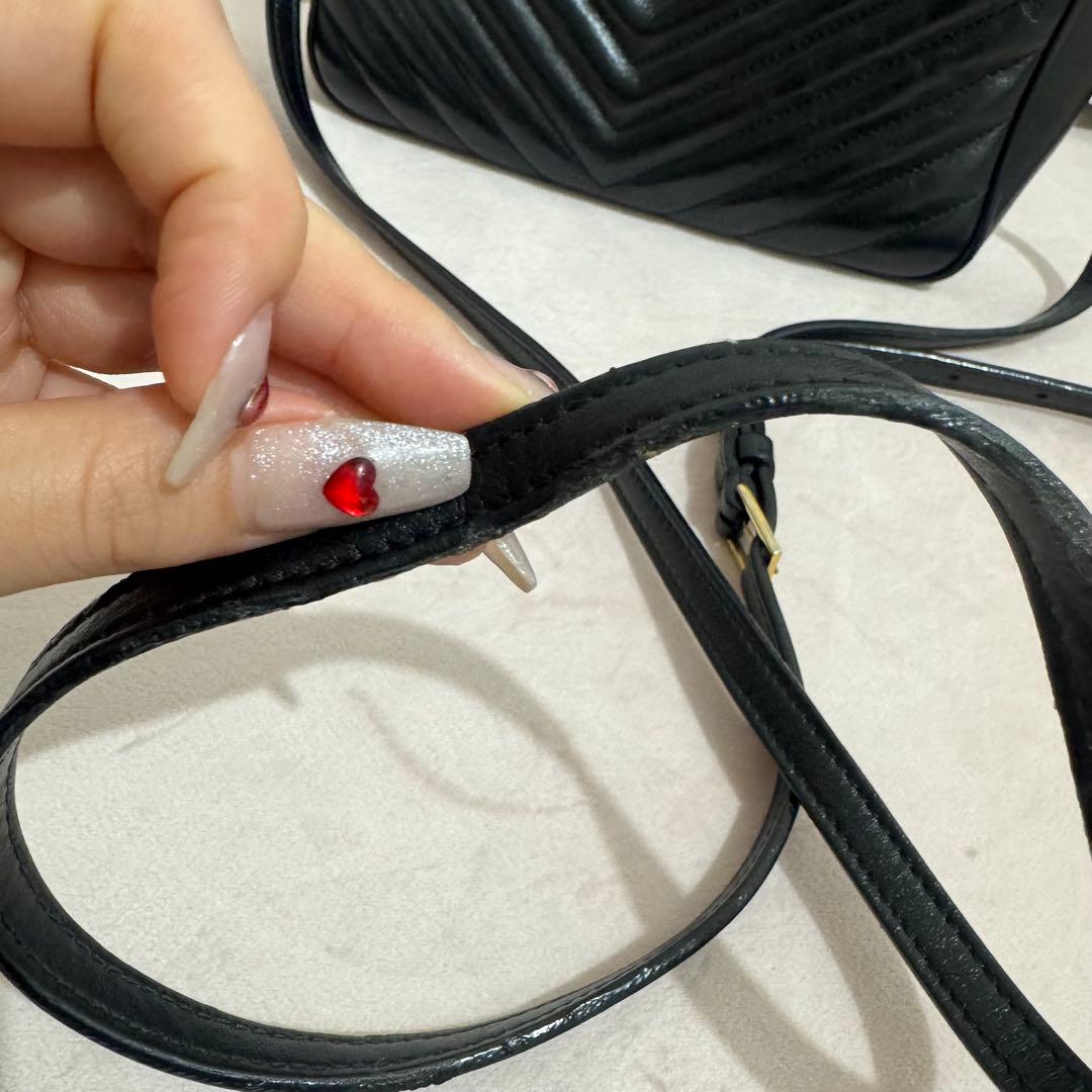SAINT LAURENT ブラック ショルダーバッグ
