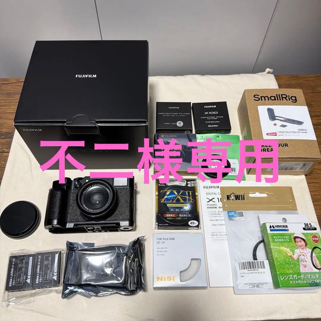 Fujifilm X100Ⅵ 日英2言語設定モデル　付属品多数