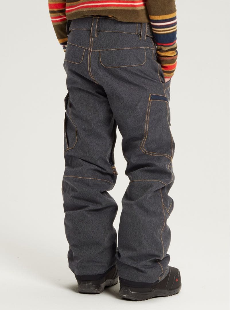 BURTON スノーボードウェア パンツ キッズ140cm デニム風