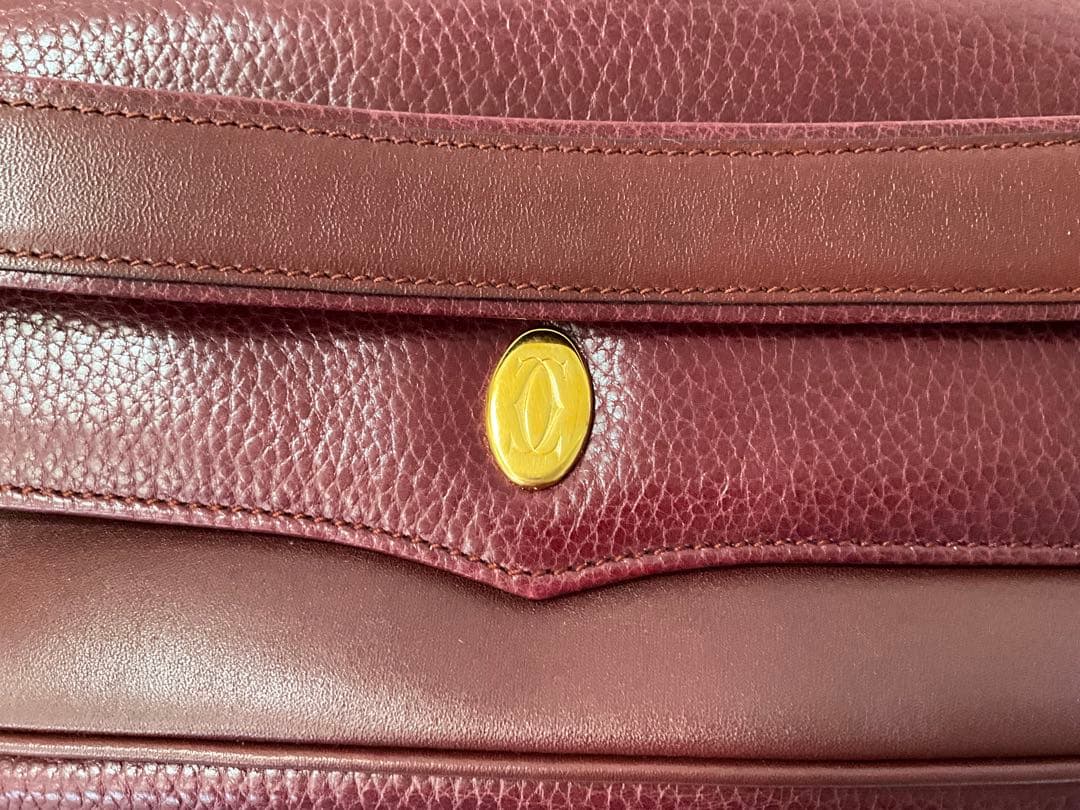 ⭐️美品⭐️カルティエ マストライン ボルドー クラッチバッグ ⭐️セカンドバッグ