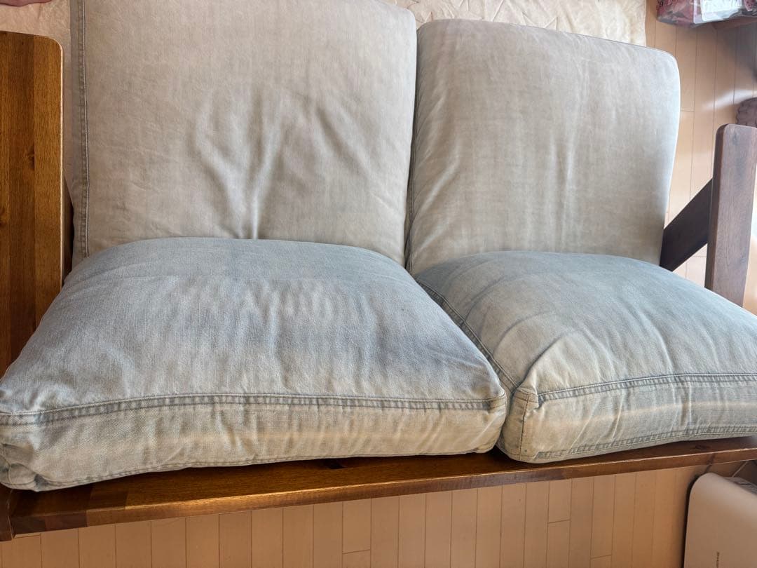 unico SWELLAスウェラ　2人掛けデニムソファー