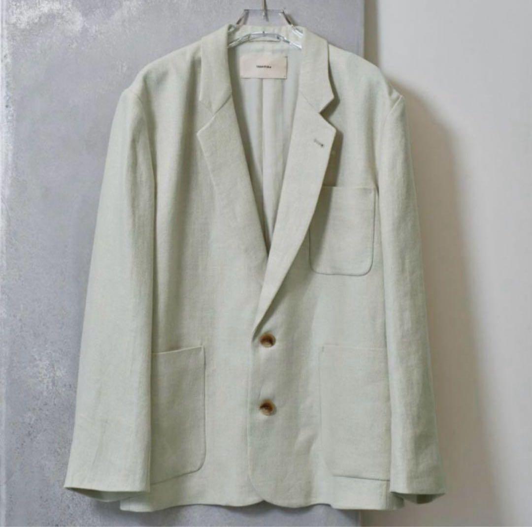 ジャケット・アウター Todayful Boyfriend Linen Jacket Sage 36