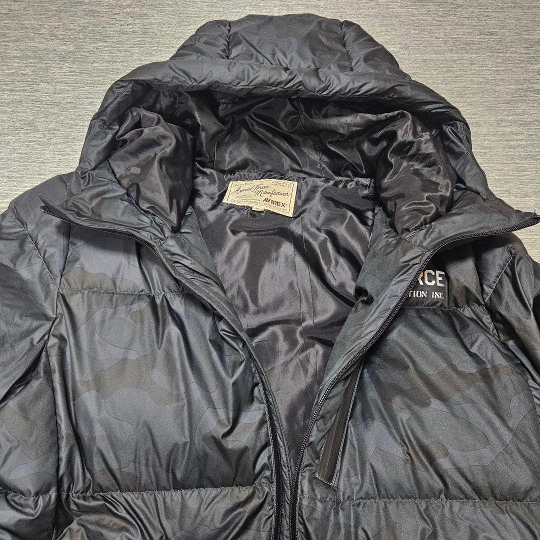 【sabuken55】AVIREX US AIR FORCE ダウン 迷彩
