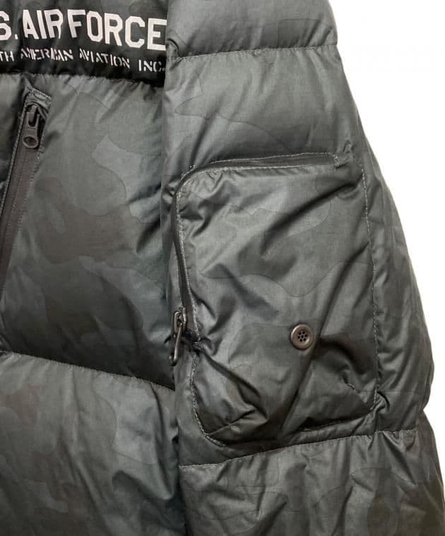 【sabuken55】AVIREX US AIR FORCE ダウン 迷彩