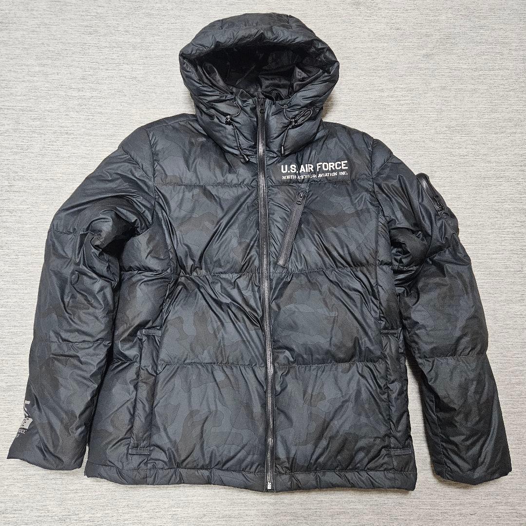 【sabuken55】AVIREX US AIR FORCE ダウン 迷彩