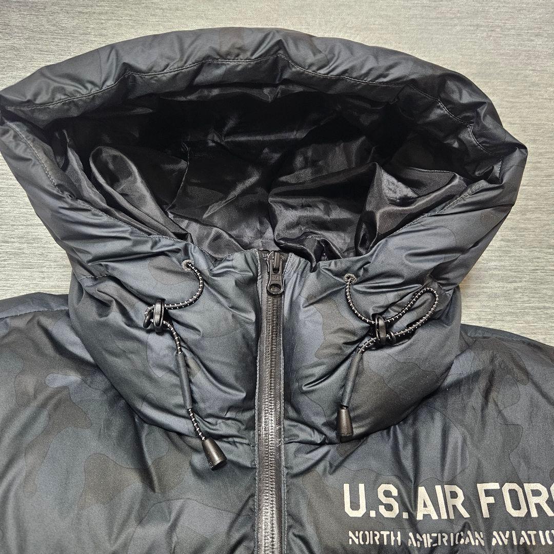 【sabuken55】AVIREX US AIR FORCE ダウン 迷彩