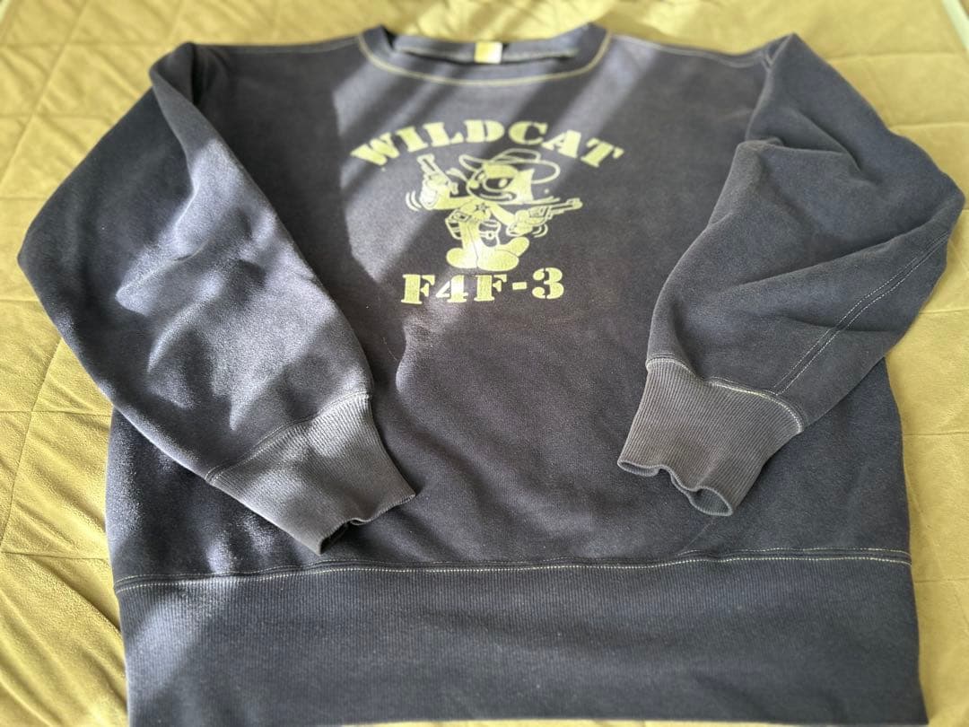 ア*モ様 90s ヴィンテージ　旧リアルマッコイズ　マッコイスポーツ　ナス紺　ス