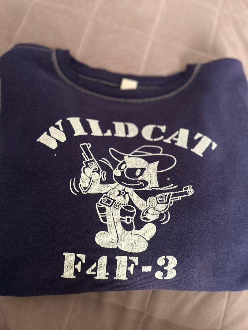 ア*モ様 90s ヴィンテージ　旧リアルマッコイズ　マッコイスポーツ　ナス紺　ス