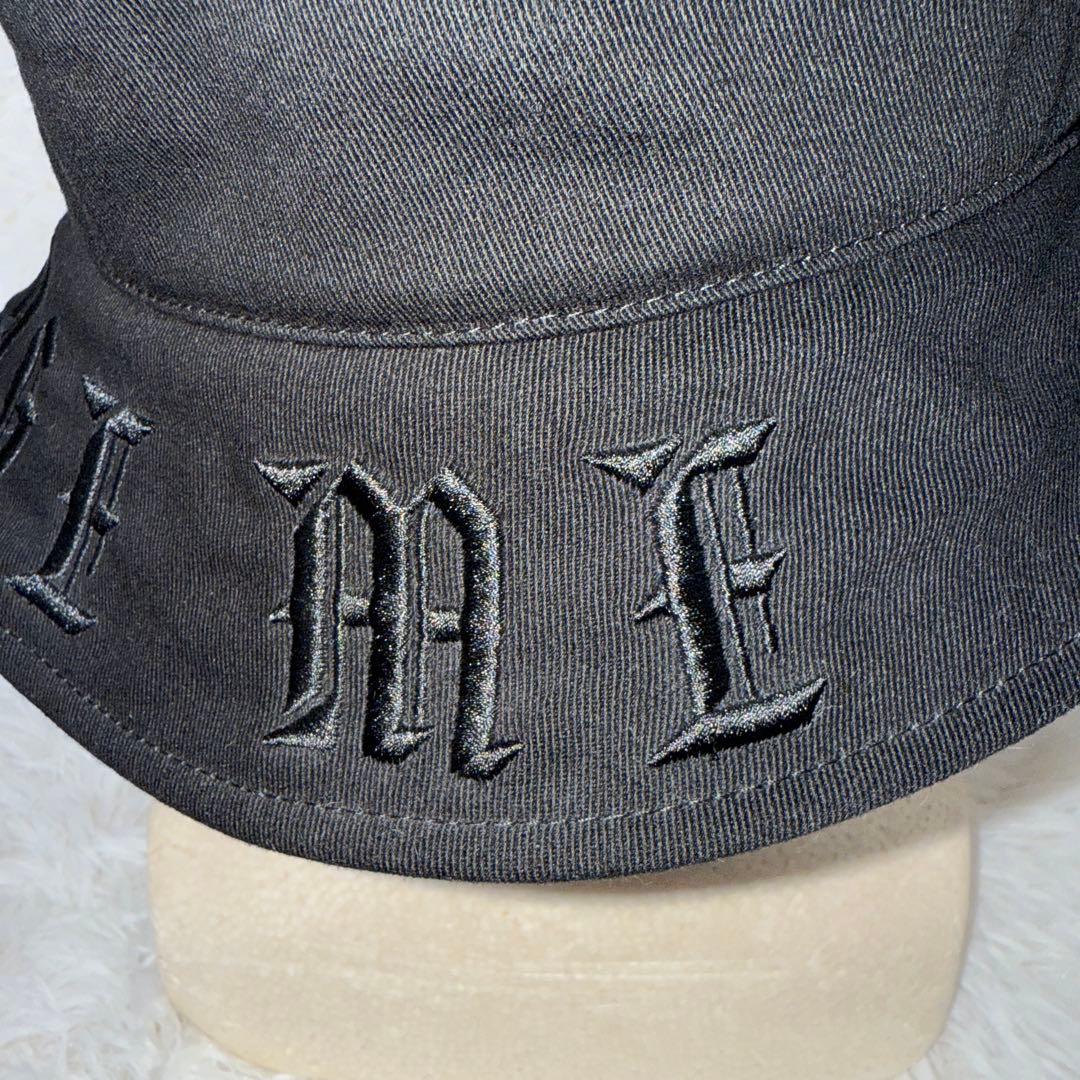 極美品 希少 限定 KANGOL x AK-69 バケットハット 刺繍 黒 L