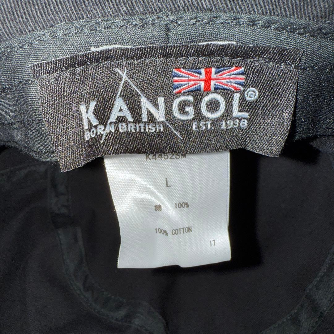 極美品 希少 限定 KANGOL x AK-69 バケットハット 刺繍 黒 L