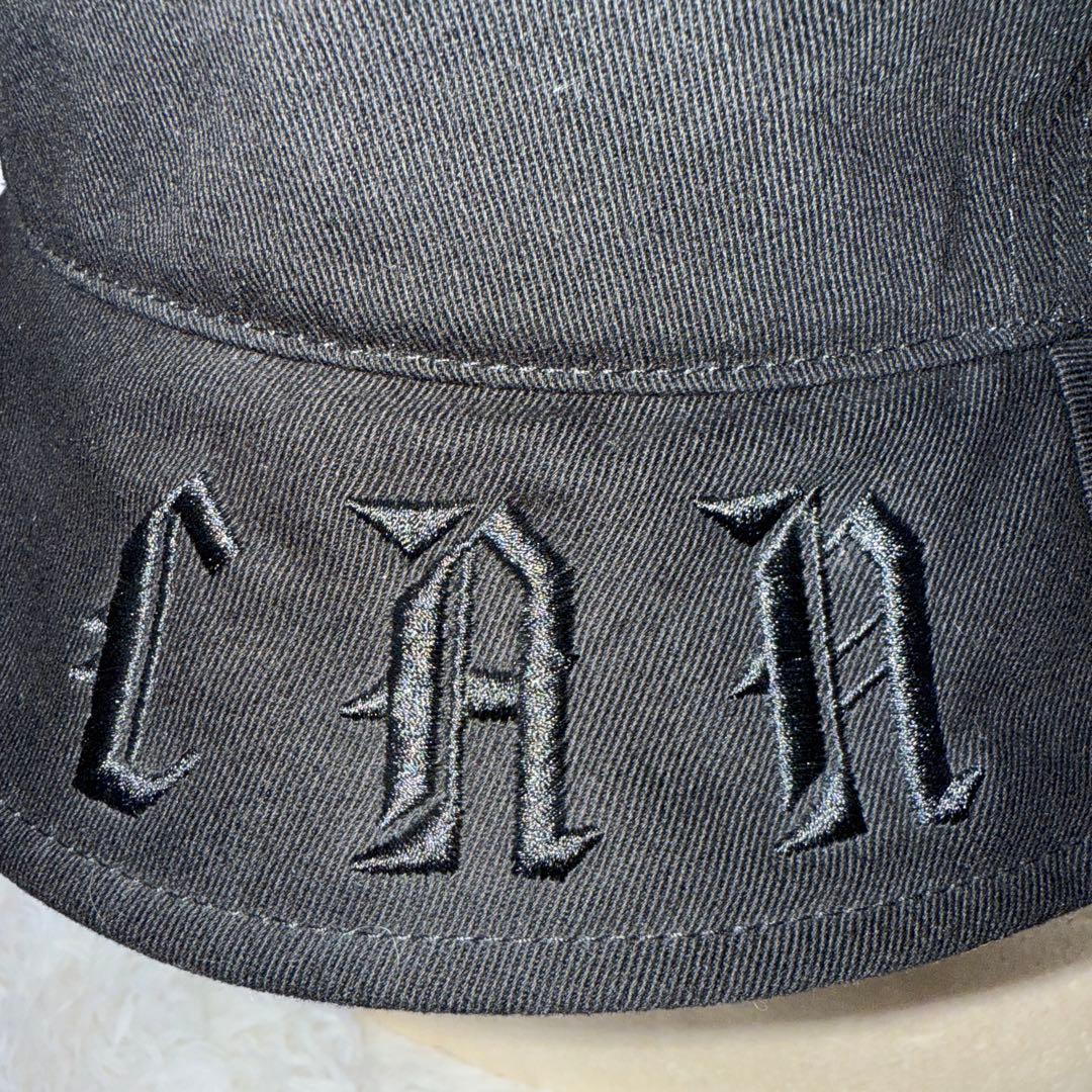 極美品 希少 限定 KANGOL x AK-69 バケットハット 刺繍 黒 L