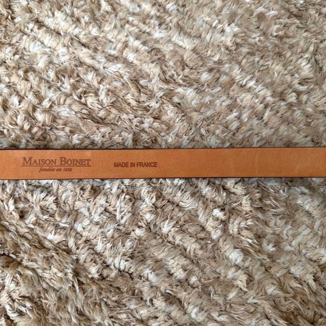 MAISON BOINET レザー ベルト TU