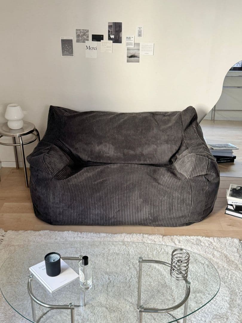 ベル LOOSY 2人掛けビーズソファ