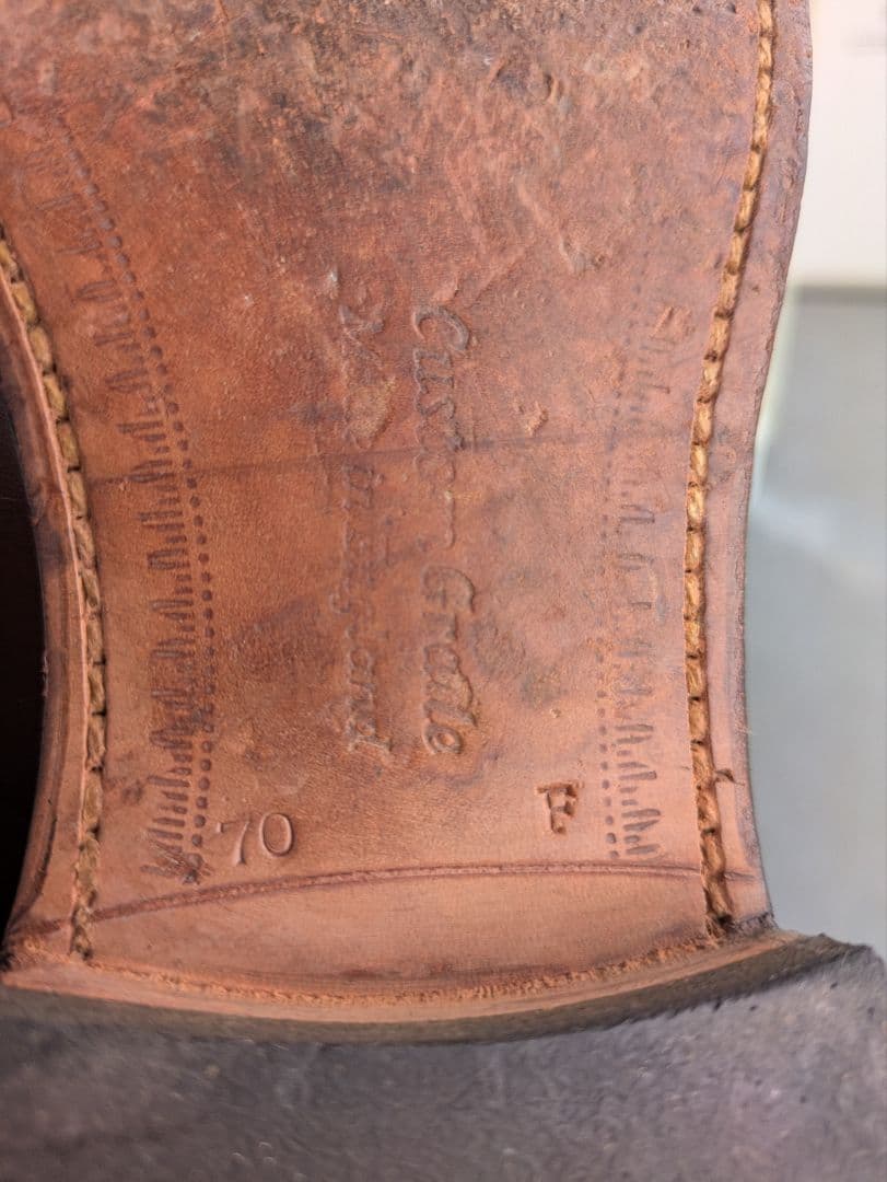 美品 Church's 旧チャーチ 70F 25.5cm 〜 26cm コンサル