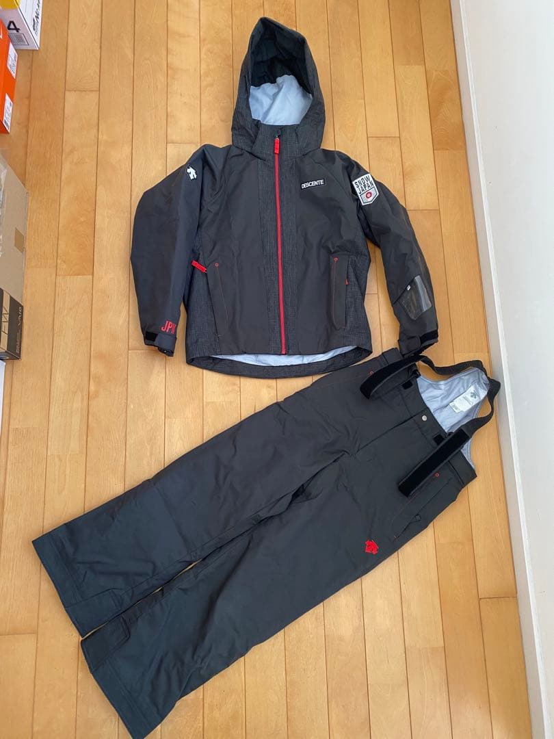 デサント　子ども用スキーウェア　上下セット　150 JAPAN 日本代表