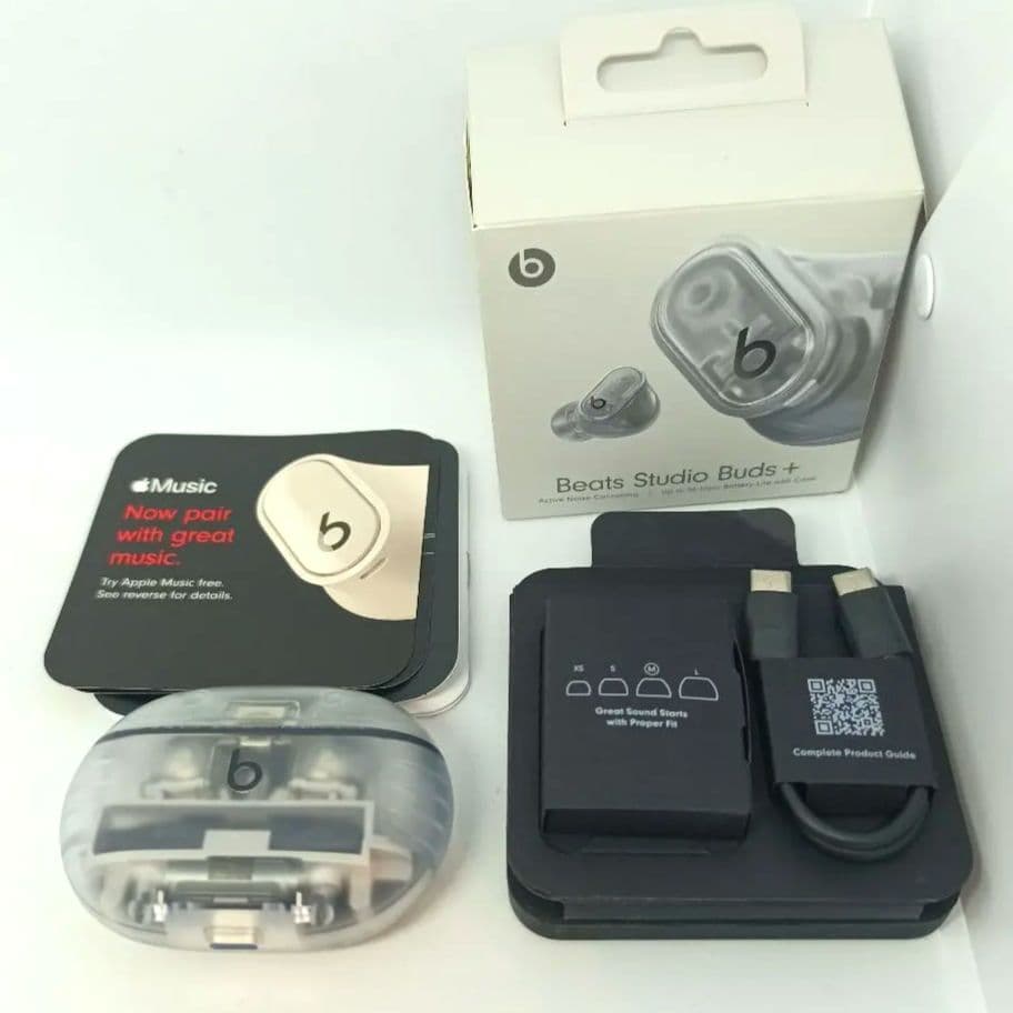 Beats ビーツ Beats Studio Buds+ 　人気カラー　クリア