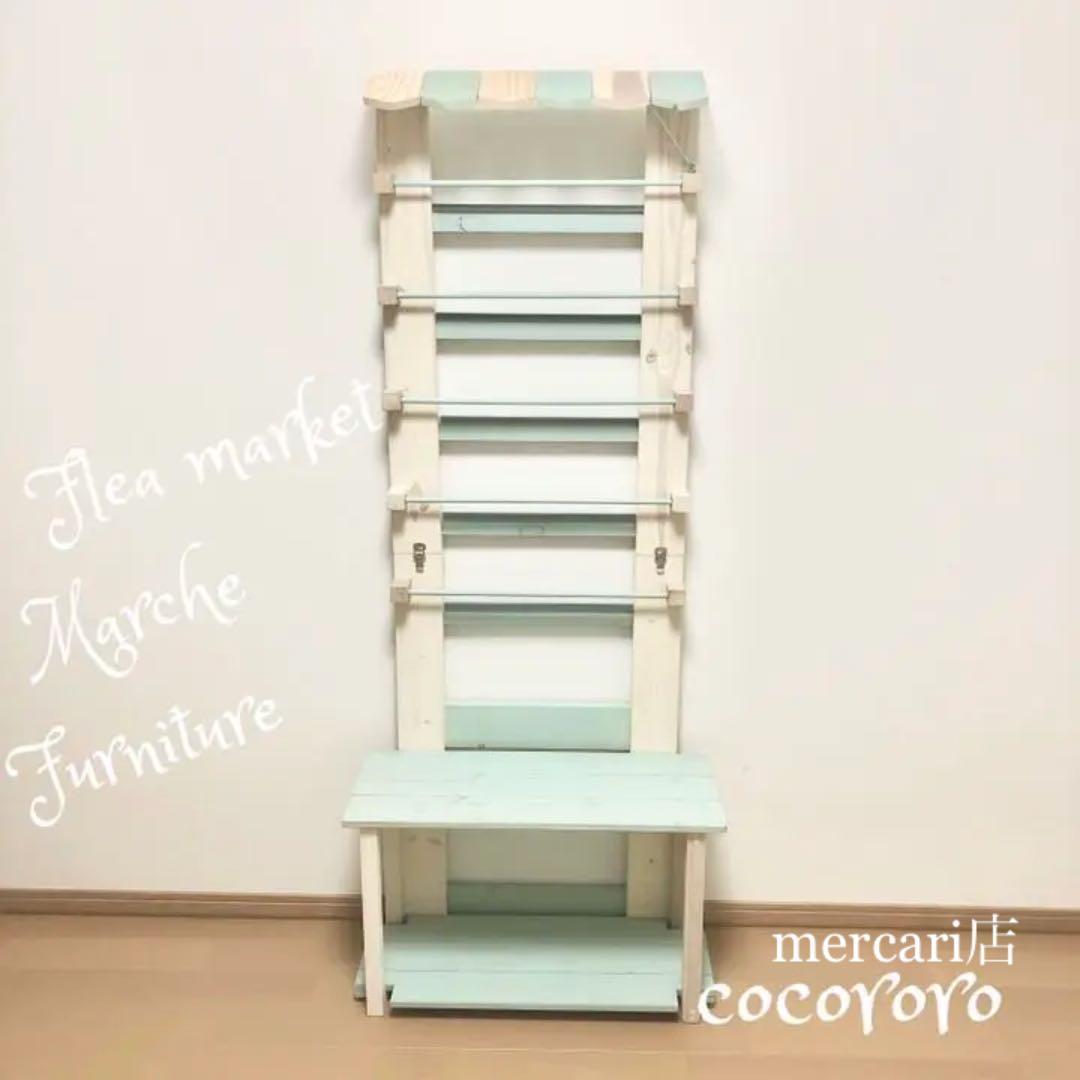 ☆カチューシャ什器/イベント什器製作致します/マルシェ/フリマ/折りたたみ什器