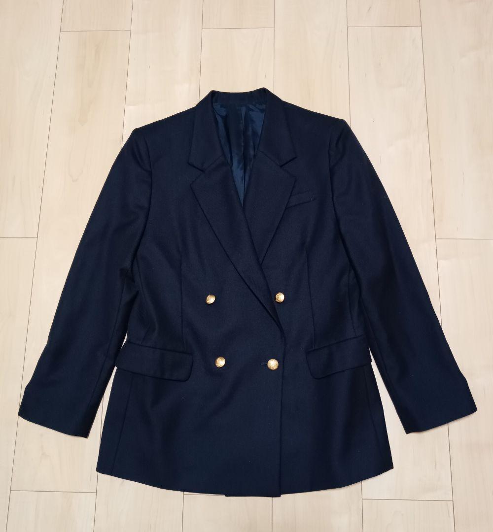 Burberrys 　金ボタン ダブル ジャケット　紺ブレ 160A　訳あり