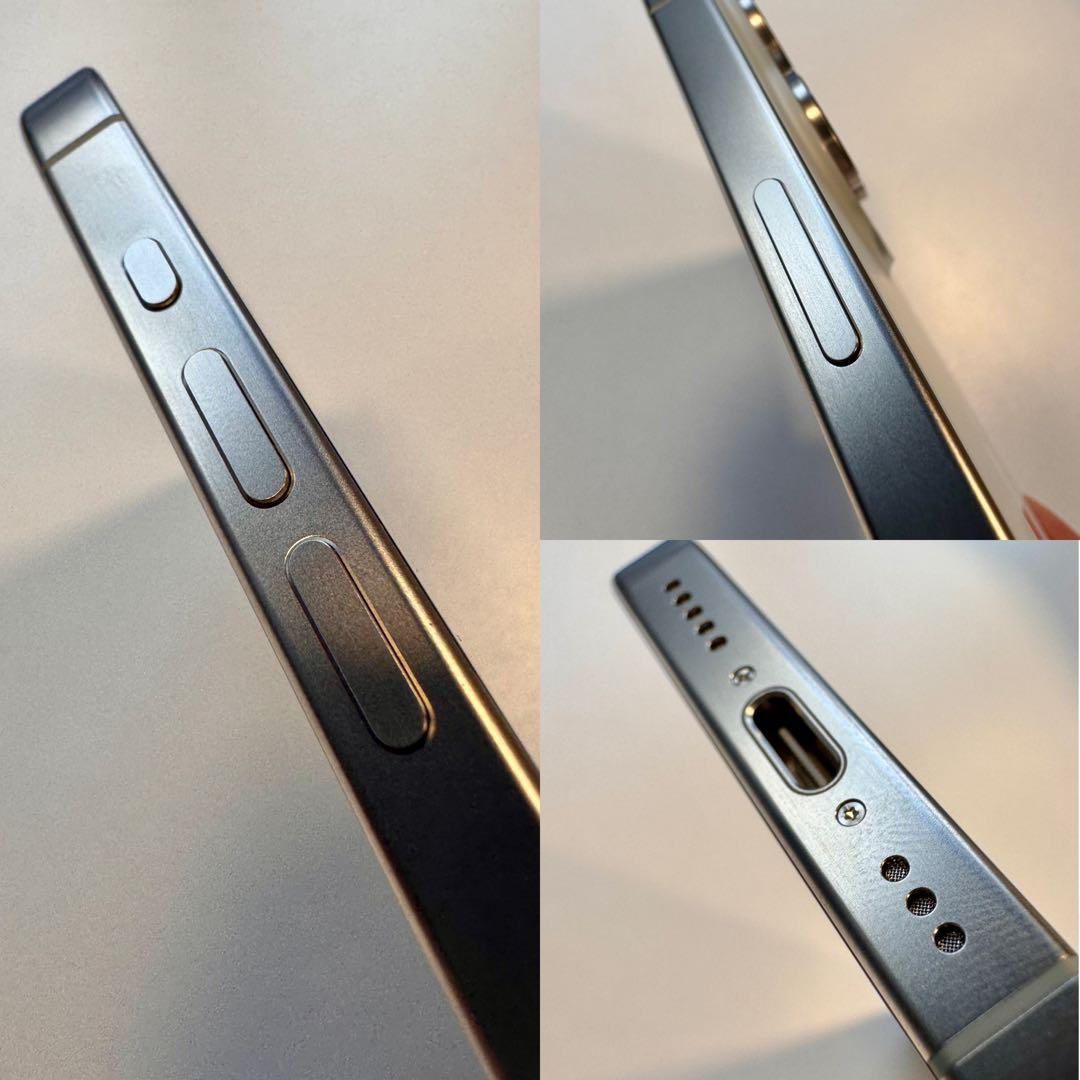 【充電2回】Apple iphone15Pro 256GB ホワイトチタニウム