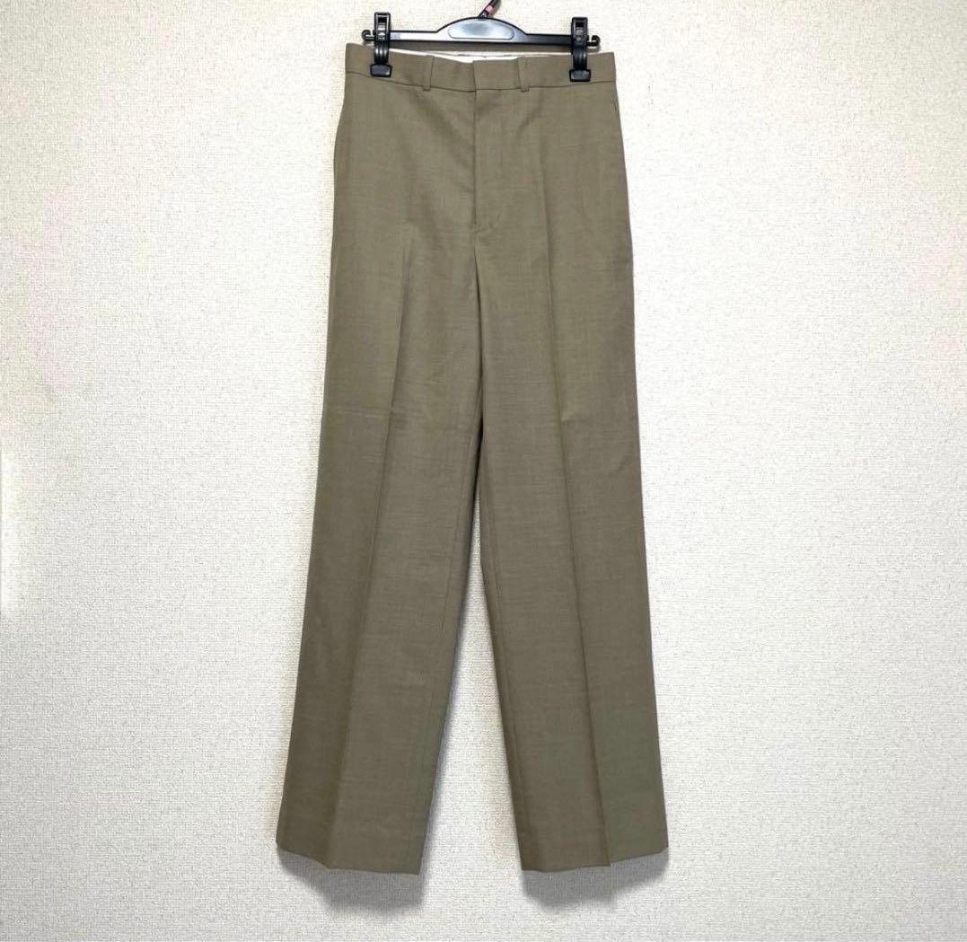 【新品同様】ブラミンク パンツ ベージュ サイズ36 ウール シルク