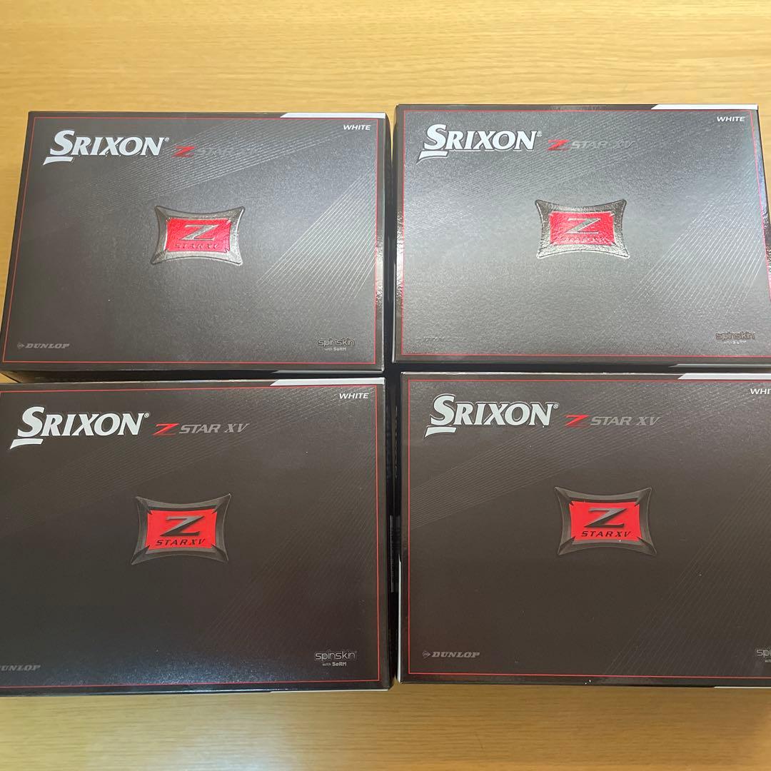 Srixon Z STAR XV ゴルフボール 4ダース