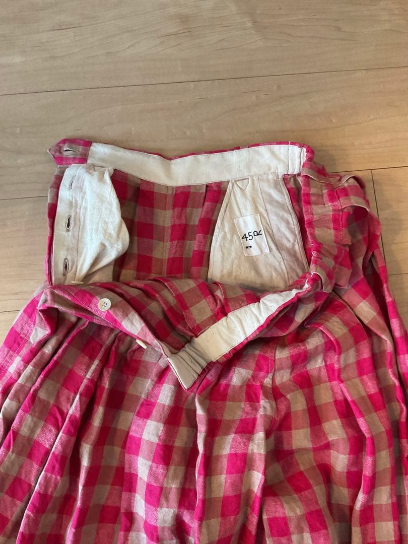 45r インドリネンツイルのブルマパンツ