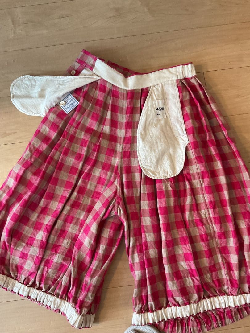 45r インドリネンツイルのブルマパンツ