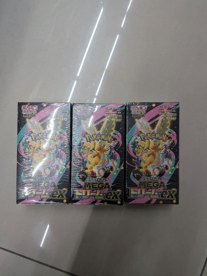 ポケモンカード　メガドリームex　シュリンク付　未開封