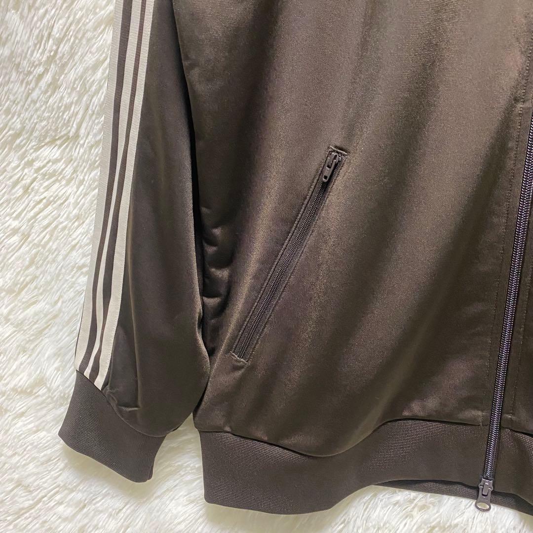 adidas アディダス ベッケンバウアー トラックトップ ブラウン　Lサイズ