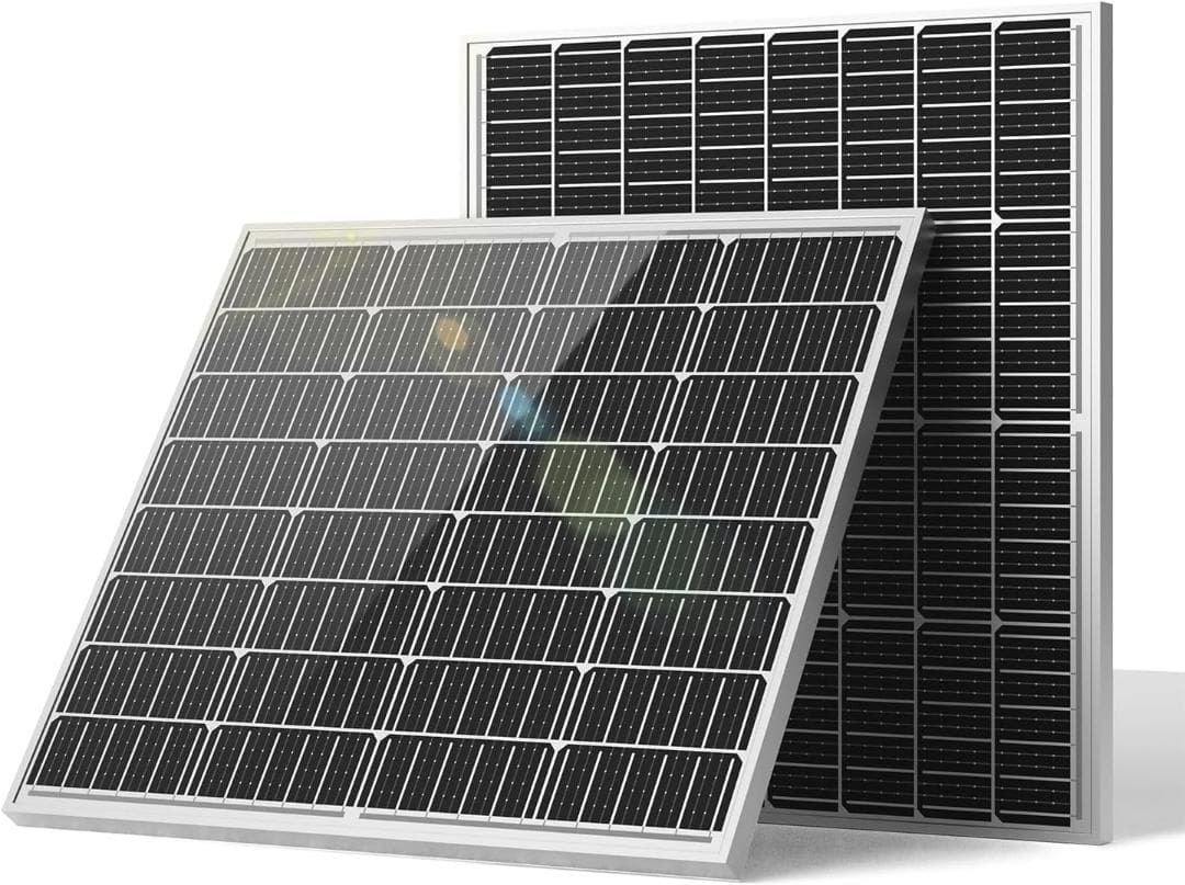 ソーラーパネル 200w =100w×2枚 MC4コネクタ付属 太陽光パネル