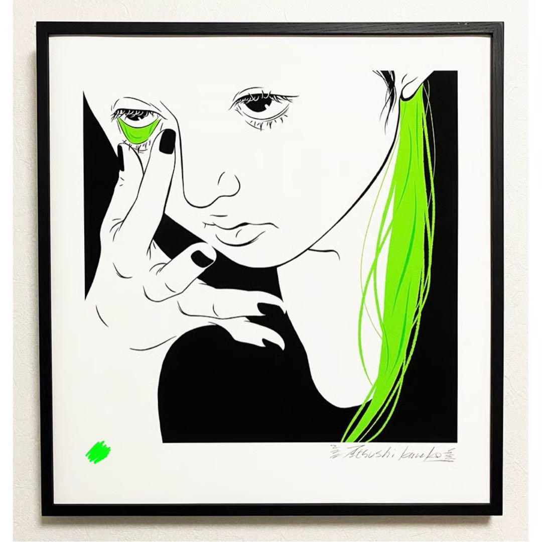 希少品！カネコアツシ☆複製原画 ジクレー 直筆サイン入り