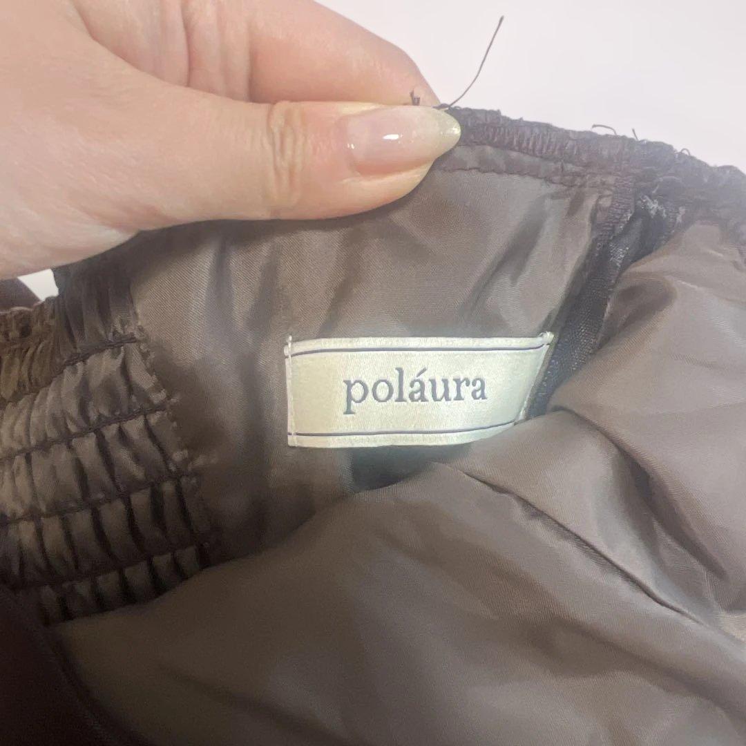 poláura ベロアビスチェバルーントップス