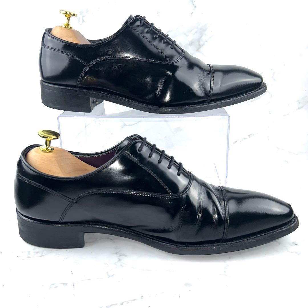 ✨高級ライン ✨リーガル ストレートチップ 25AR ブラック 内羽根　25.5