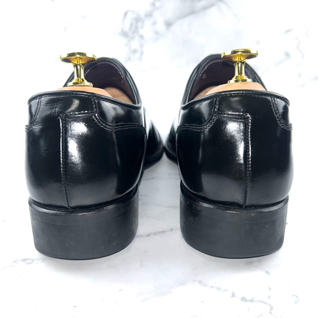 ✨高級ライン ✨リーガル ストレートチップ 25AR ブラック 内羽根　25.5