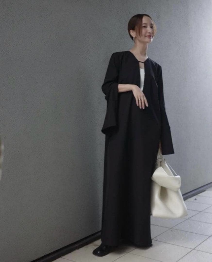louren ローレン　slit sleeve ワンピース　ドレス　スリット