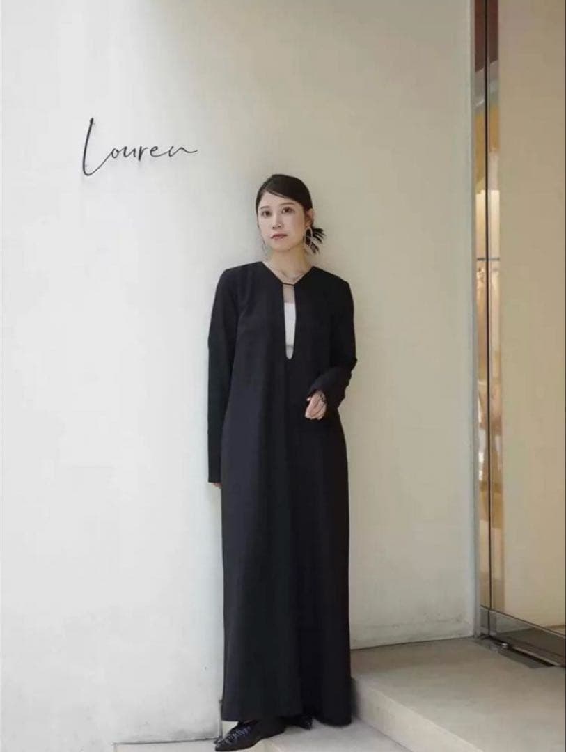 louren ローレン　slit sleeve ワンピース　ドレス　スリット