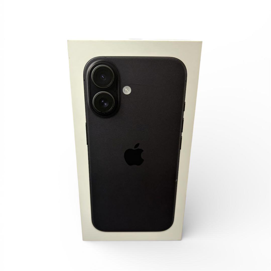 美品 iPhone16 256GB ブラックSIMフリー MYDW3J/A