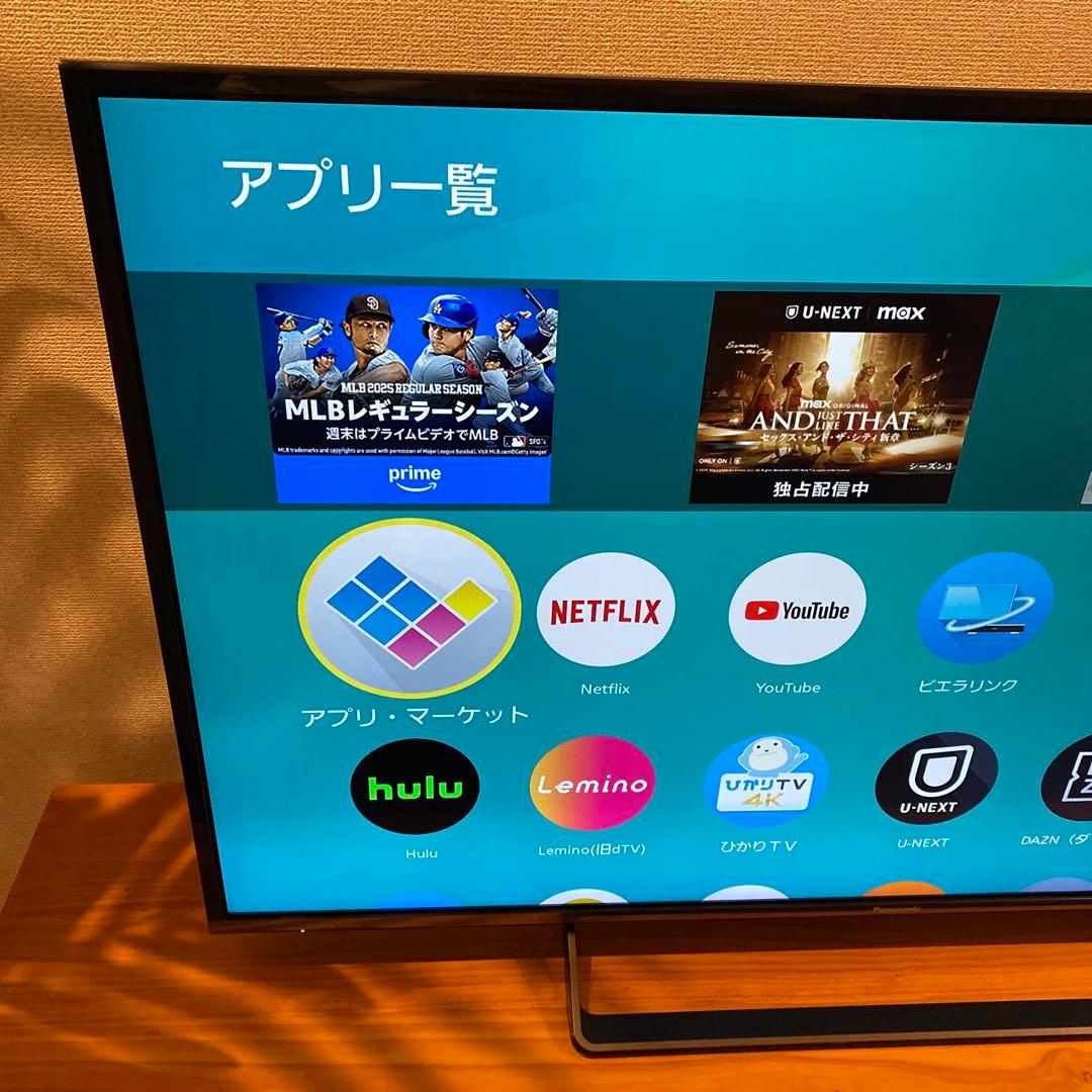 Panasonic 49型 液晶テレビ TH-49DX600