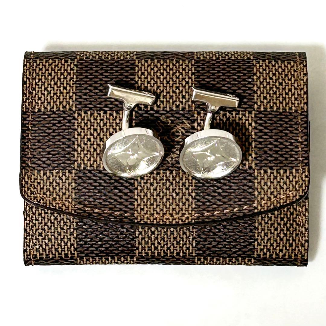 ルイヴィトン カフス カフリンクス シルバー 925 M65055