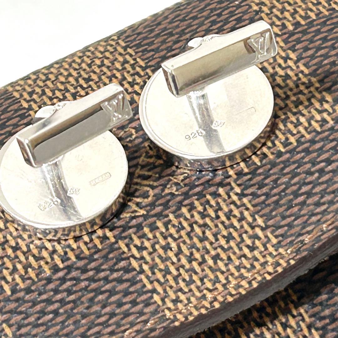 ルイヴィトン カフス カフリンクス シルバー 925 M65055