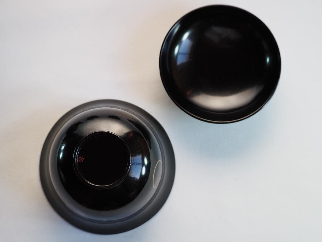 11代中村宗哲造『つぼつぼ蒔絵吸物椀』（共箱）