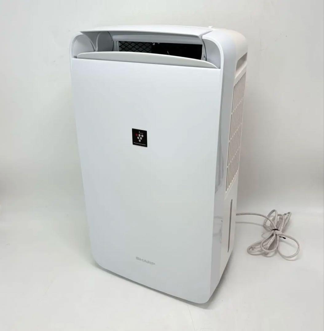 【動作良好・匿名配送】SHARP シャープ 衣類乾燥除湿機 CM-J100-W