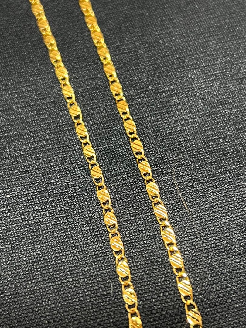 18k刻印ネックレス