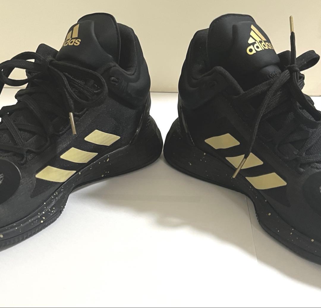 adidasスニーカー ADIDAS D ROSE 11 バスケットシューズ 黒