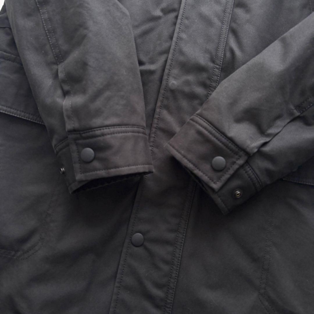 ポールスミス モッズコート アウター フーデッド マルチカラー ブラック M