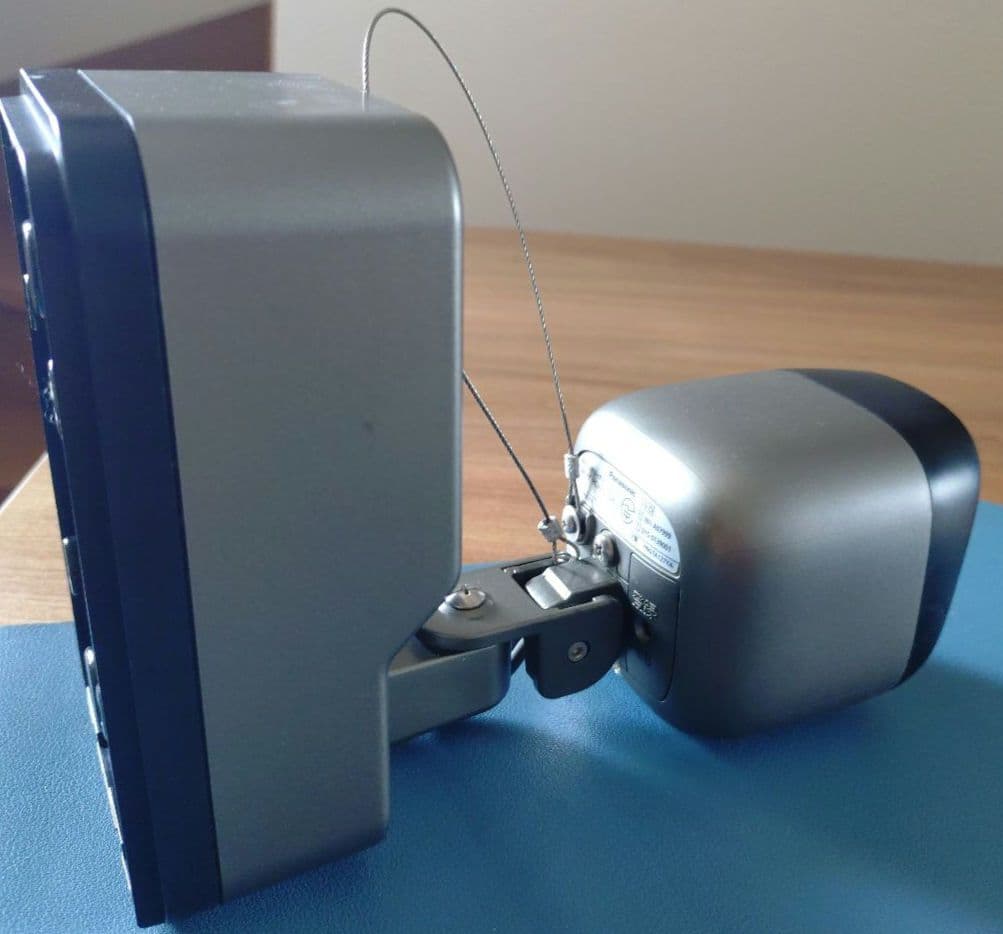 Panasonic KX-HC300S-H 防犯カメラ シルバー