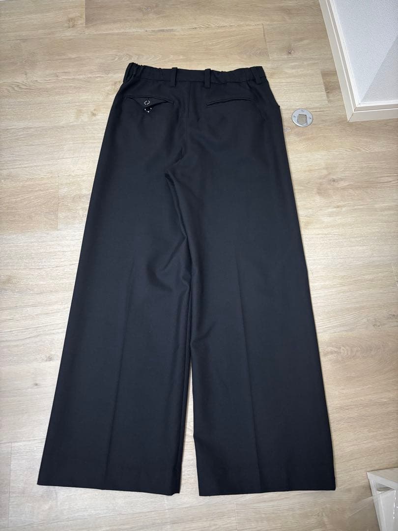 SUNSEA N.M THICKENED w/耳 STRAIGHT PANTS