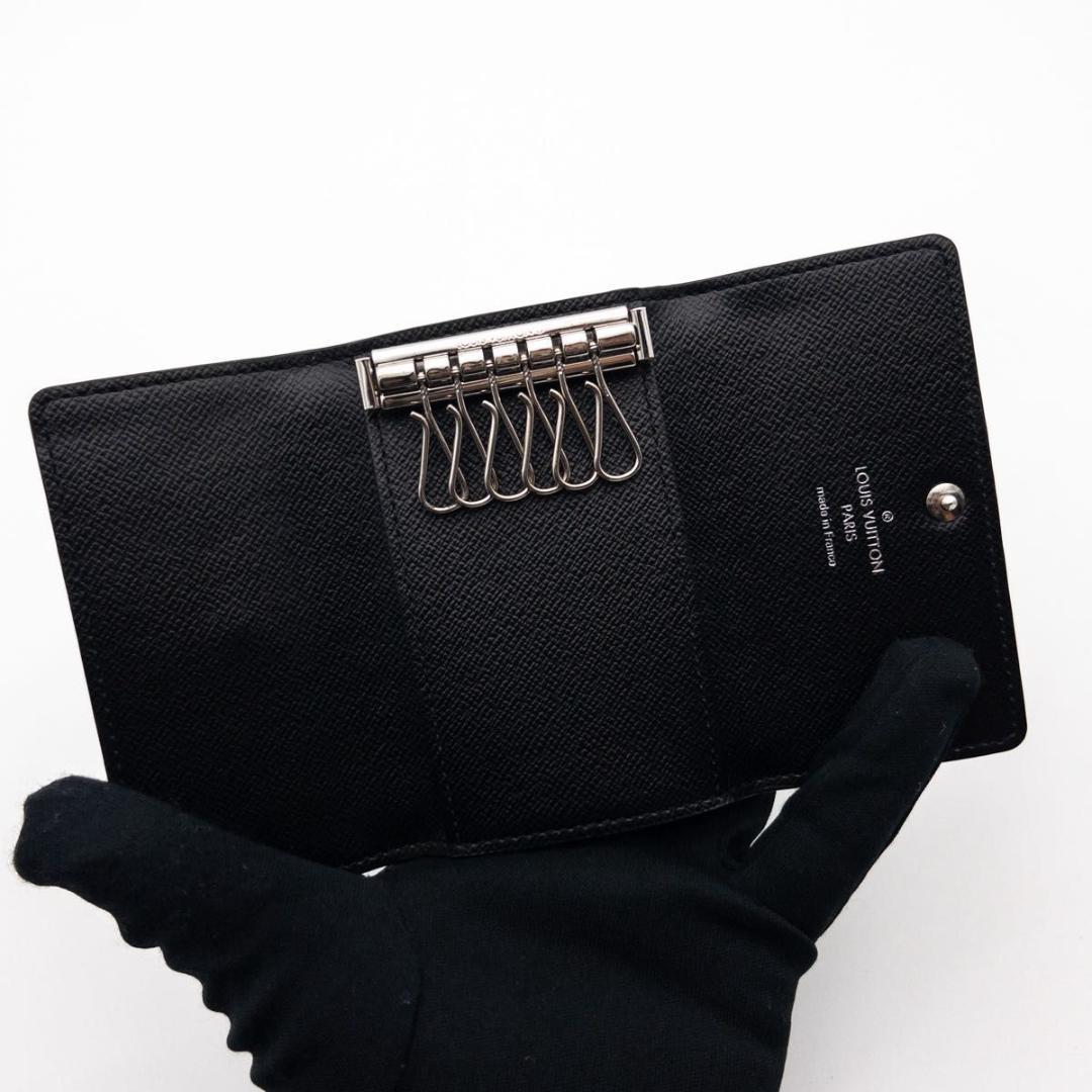 【極美品】ルイヴィトン　ミュルティクレ6 ダミエグラフィット　キーケース　黒